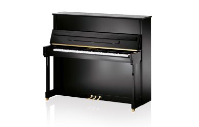 C.Bechstein A-124 Imposant Klavier schwarz poliert 