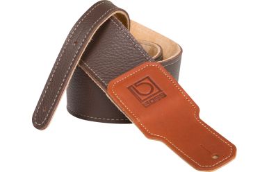 Boss BSL-30-BRN 3Inch Guitar Strap Brown Premium Leather