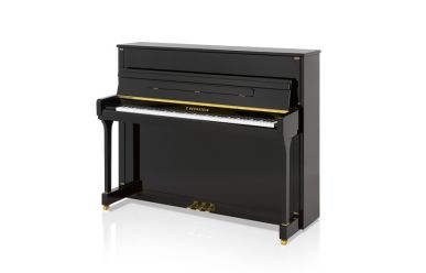 C.Bechstein R-118 Conture Klavier schwarz poliert 