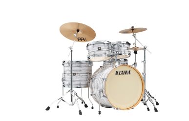 Tama CK52KR-ICA Superstar Classic Drumset Ice Ash Wrap
