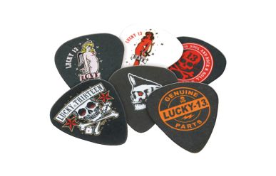 Dunlop Lucky 13 Assorted 6 Pack 0.73mm