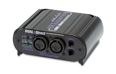 ART Dualxdirect Stereo DI Box, aktiv