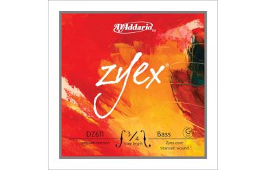 DAddario DZ611 3/4M Zyex Medium G Saite Kontrabass