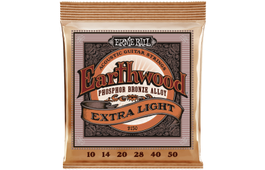 Ernie Ball 2150 Earthwood Extra Light Phosphor Bronze