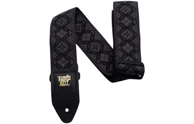 Ernie Ball Gitarrengurt, Jacquard, Regal Black
