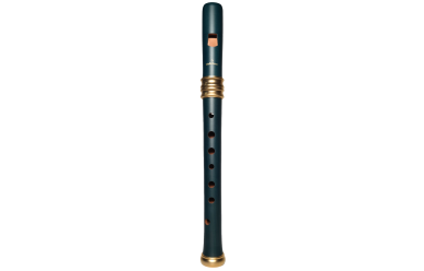 Mollenhauer 4117B Traumflöte Sopran Einfachloch Birnbaum blau