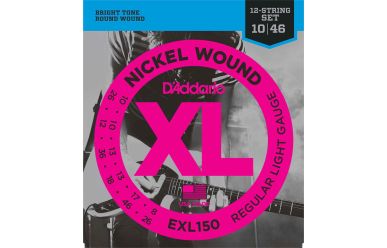 DAddario EXL150 Nickel Wound 12-String Regular Light 010-046