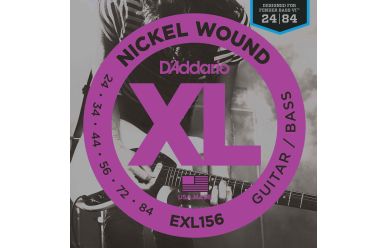 DAddario EXL156 Nickel Wound Fender Bass VI 024-084 Satz