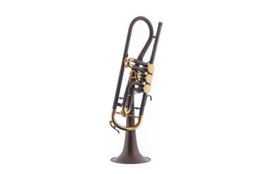 Schagerl Ganschhorn 2021 B-Trompete Vintage Matt Lack vergoldete Kleinteile