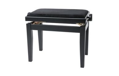 Gewa Klavierbank DeLuxe Schwarz Matt