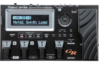Roland GR-55S Black Gitarrensynthesizer (Ausstellungsstück)