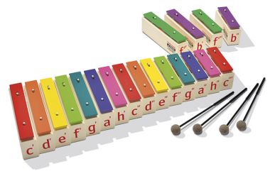 Sonor KS40L1BW Klingende Stäbe Alt Satz, Boomwhackers