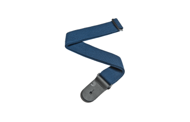 DAddario Planet Waves 50CT03 Gitarrengurt 50mm Cotton Blue