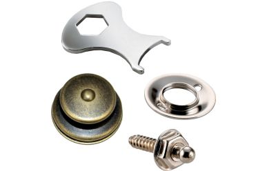 Loxx Strap Lock Set Electric Altmessing