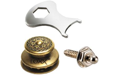 Loxx Strap Lock Set Electric Victorian Messing