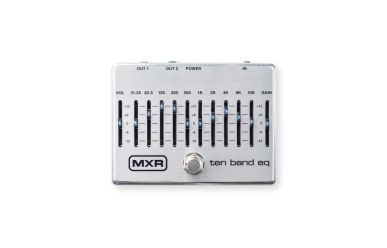MXR M108S Ten Band Equalizer, silver