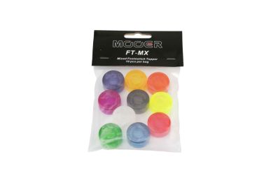 Mooer Candy Footswitch Topper, mixed colors, 10 pcs.