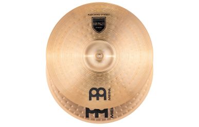 Meinl MA-BZ-18M Marchingbecken Student Range Bronze (Paar) inkl. Riemen 18"