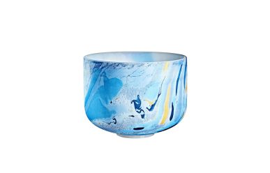 Meinl Sonic Energy MARBLE Crystal Klangschale, Dark Blue
