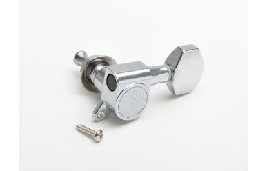 Kluson MS6LC Mechaniken 6L Chrom S-Style-Flügel