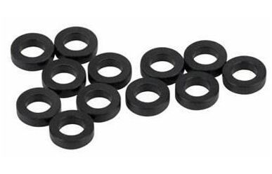 Pearl NLW-12 Plastikunterlegscheiben für Stimmschrauben, 12er Pack