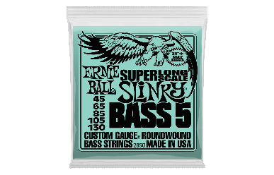 Ernie Ball 2850 Regular Slinky 5-String Bass Super Long Scale Nickel Wound