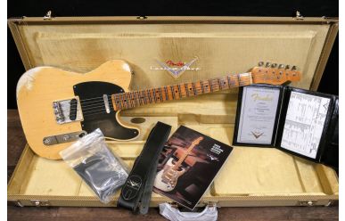 Fender Custom Shop Telecaster '52 Heavy Relic Aged Nocaster Blonde