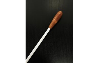 Mollard Taktstock/Baton P12WW weiß / 30,5cm / Walnut