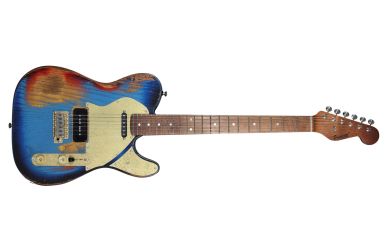 Paoletti Nancy Loft P90S Tremolo Heavy Deep Blue