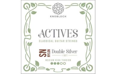 Knobloch Active Double Silver SN Nylon Set Medium High Tenson