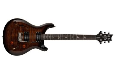 PRS SE Custom 22 Semi-Hollow Black Gold Burst