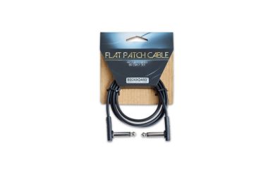 RockBoard Flat Patch Cable, Black, 80 cm
