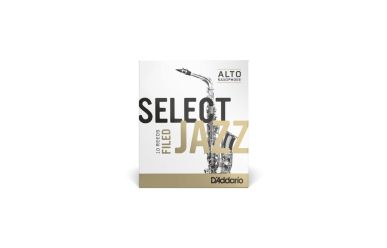 DAddario Select Jazz Altsaxophonblätter Stärke 3H Filed