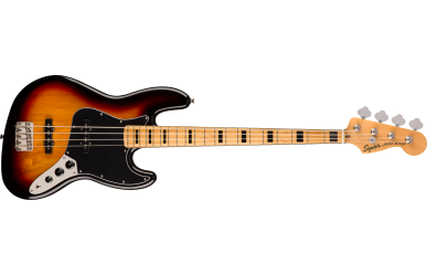 Squier Classic Vibe 70s Jazz Bass Maple Fingerboard 3 Tone Sunburst