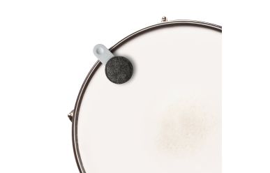 Tandem DROPS drum fx, 40g Dämpfer, Fog Grey