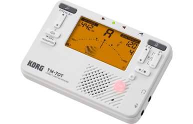 Korg TM-70 WH Stimmgerät und Metronom weiß