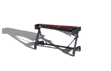 Adams XS2LA35 Xylophone Solist, Octave Tuning, 3.5 Octaves (F4-C8), Pau Rosa, Apex Frame