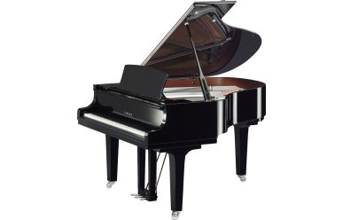 Yamaha C 2 X PEC schwarz poliert mit Chrom Garnitur