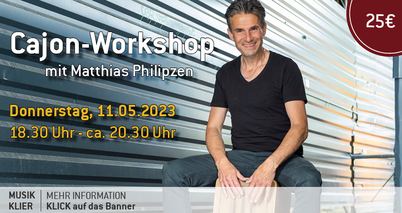 Matthias Philipzen Cajon-Workshop