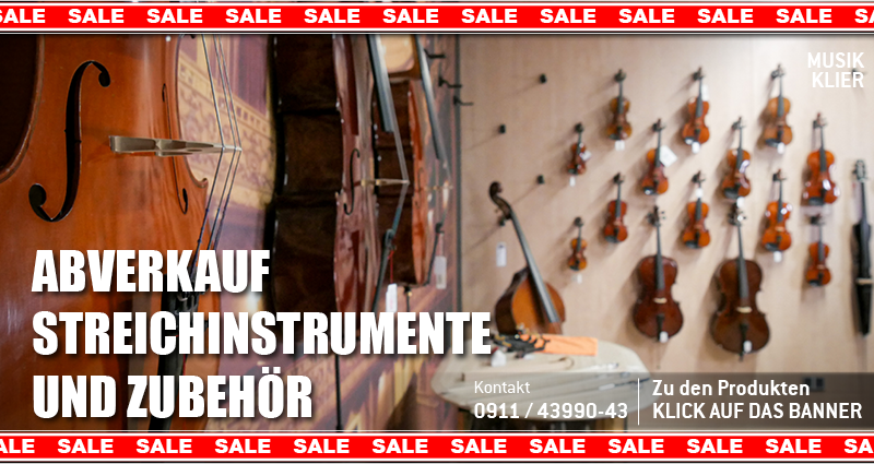 Sale Streichinstrumente