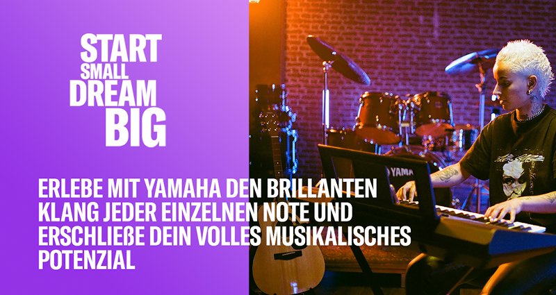 YAMAHA Start small dream big
