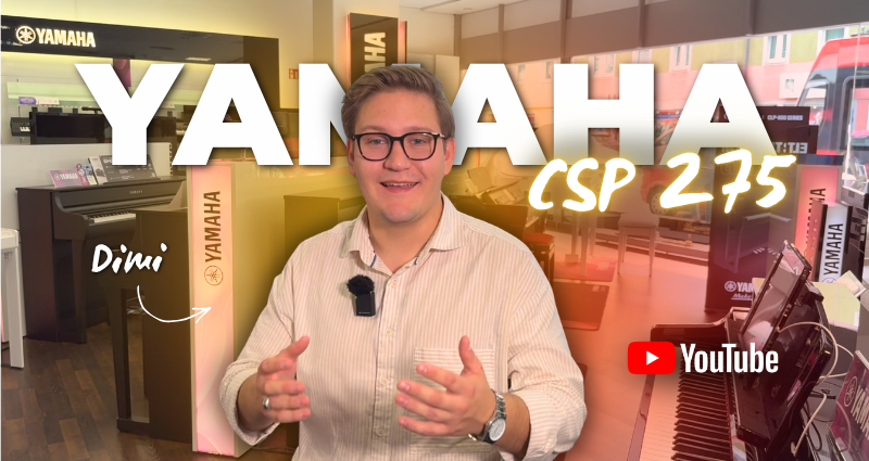 Youtubevideo YAMAHA CSP-275